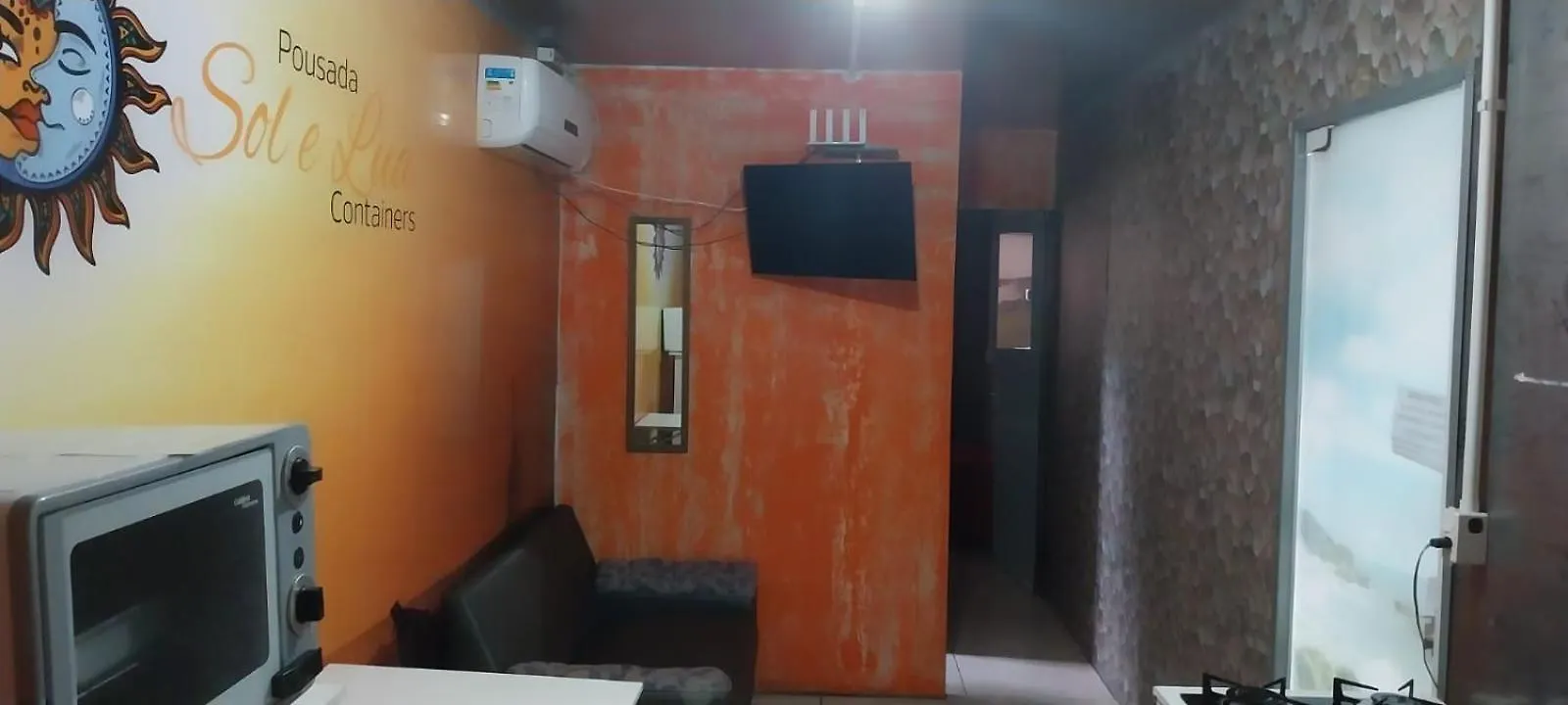 Apartamento Morada Sol e Lua Container Guarda do Embaú com Ar condicionado